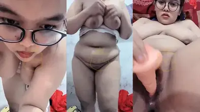Ika BBW Montok Colok Memek Pakai Dildo Jumbo