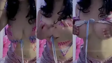Laras Bali Tiktok Skandal Remas Toket Gede Basah